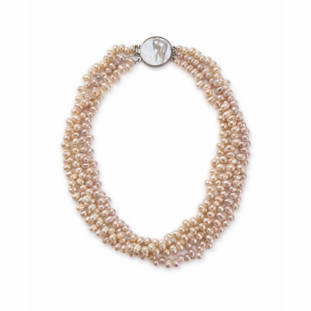 layered pearl necklace
